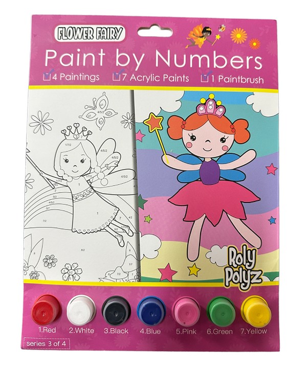 Flower Fairy Paint By Numbers