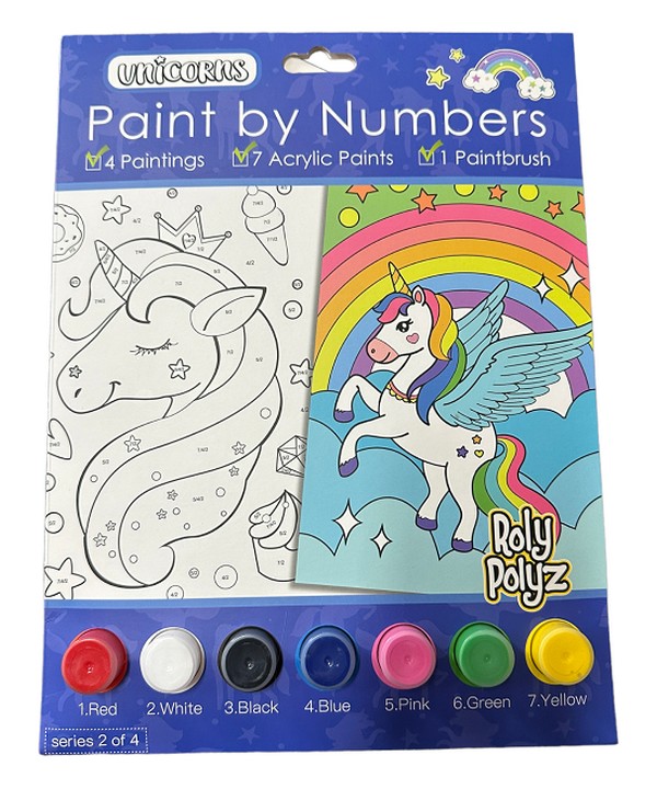 Unicorn Paint By Numbers