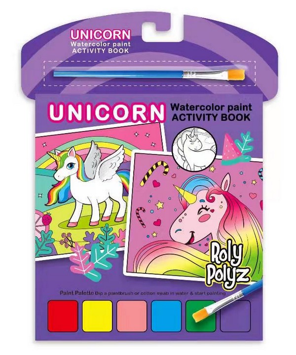 Watercolour Activity Unicorn