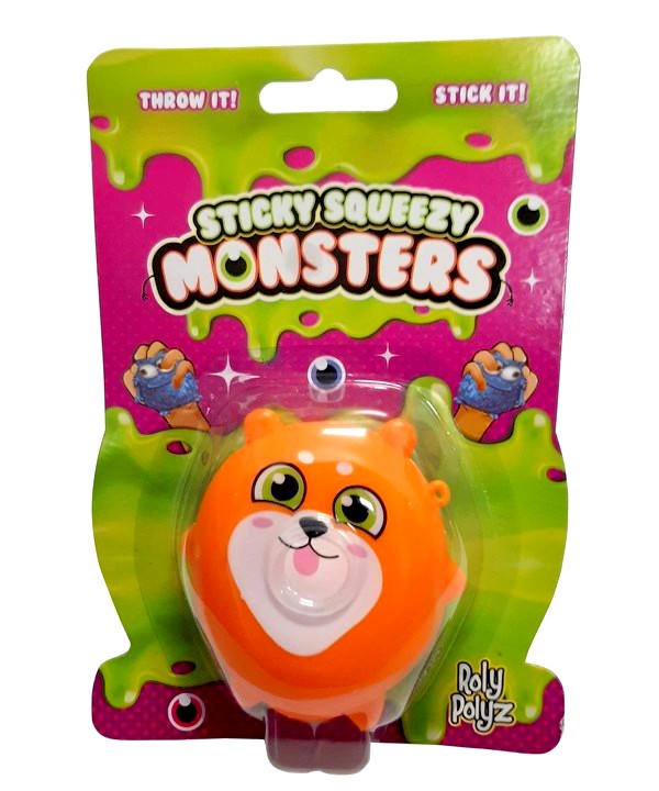 Sticky Squeezy Monster Orangy