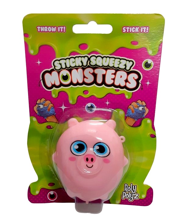Sticky Squeezy Monster Pinky
