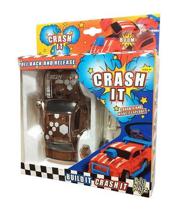 Crash It Super Car Brown