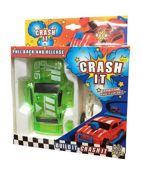 Crash It Super Car Green