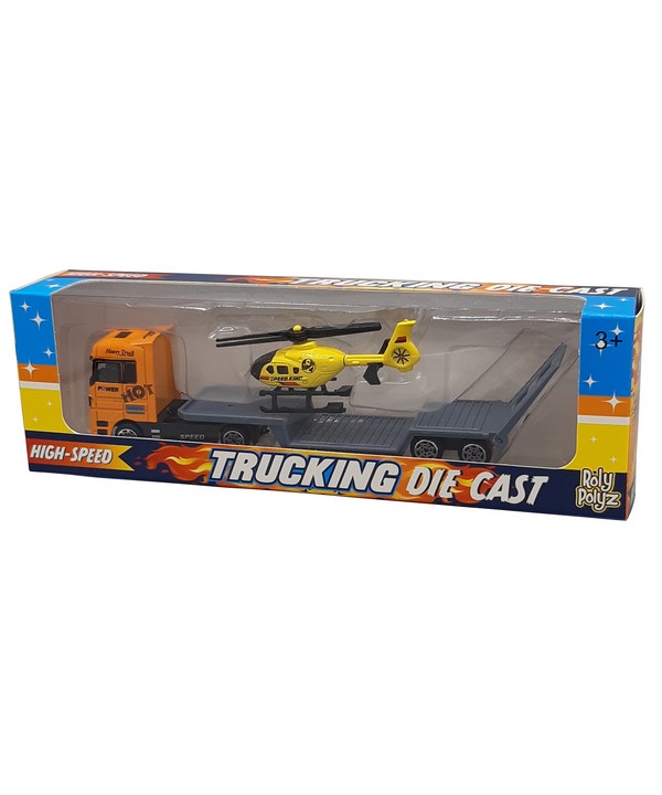 Di-Cast Truck & Helicopter