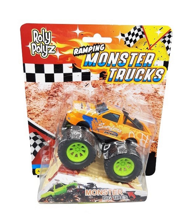 Ramping Monster Truck Orange Surfer's Paradise