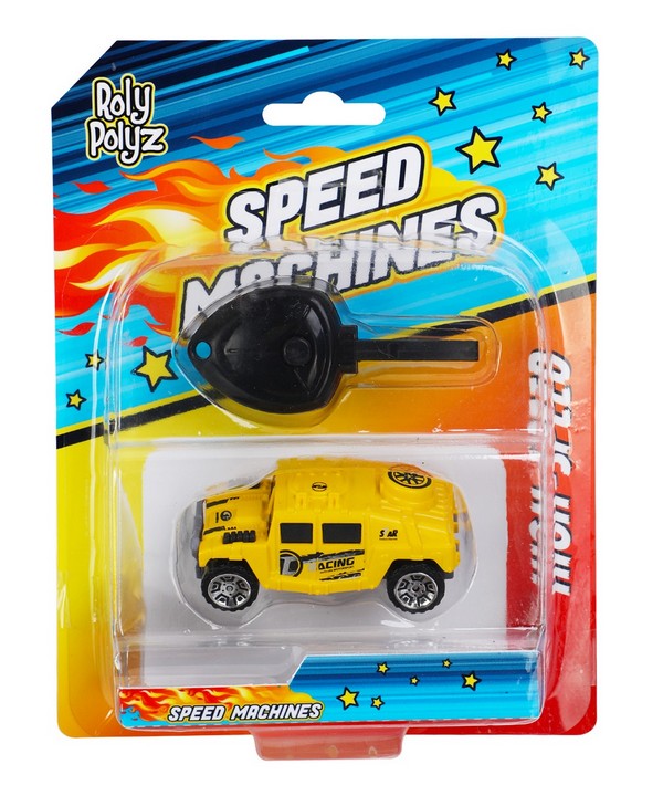 Speed Machines Yellow Hummer