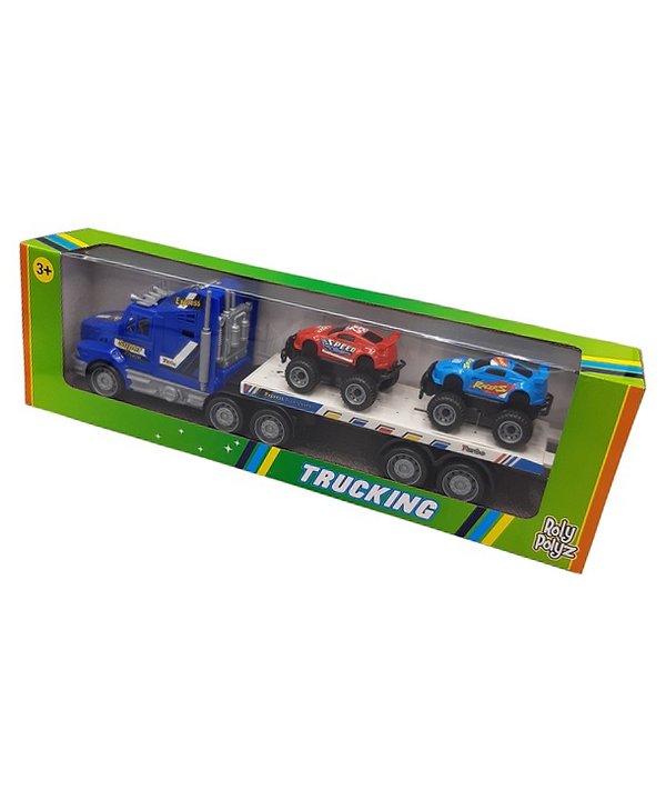 Truck with Speed Cars